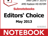 Notebookcheck's Best of May 2013 - Notebooks and Convertibles