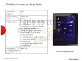 Lenovo ThinkPad Tablet leaked