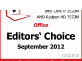 Notebookcheck's Best of September 2012