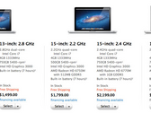 Discontinued, but still available: Apple Macbook Pro 17-inch