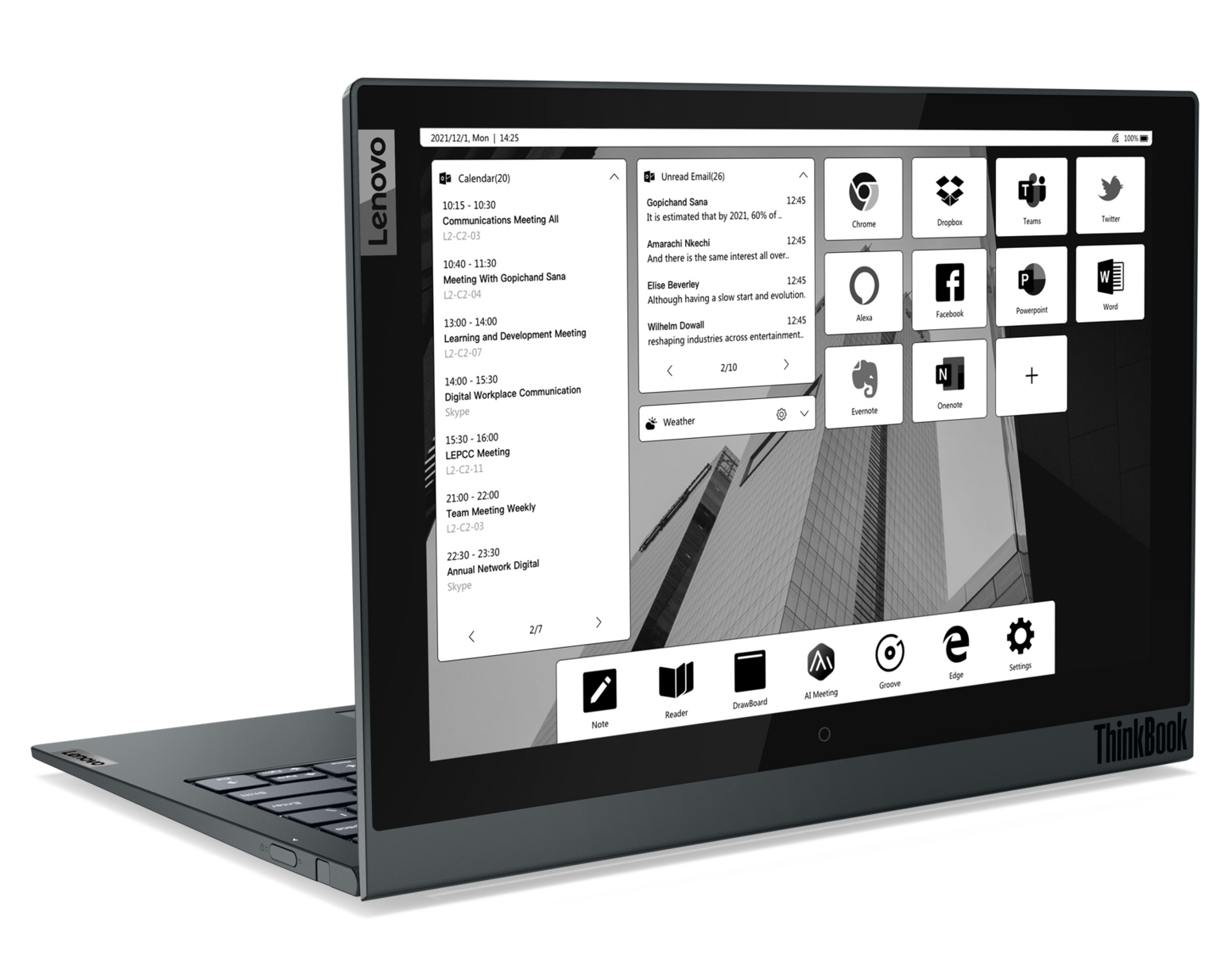 Lenovo ThinkBook Plus Gen2  External Reviews