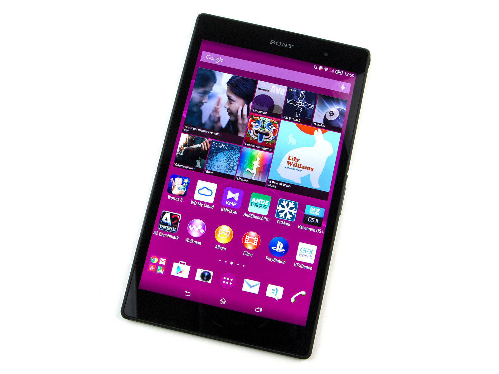Alexander Graham Bell At understrege slids Sony Xperia Z3 Tablet Compact - Notebookcheck.net External Reviews