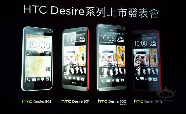 HTC Unveils Four New Desire Smartphones