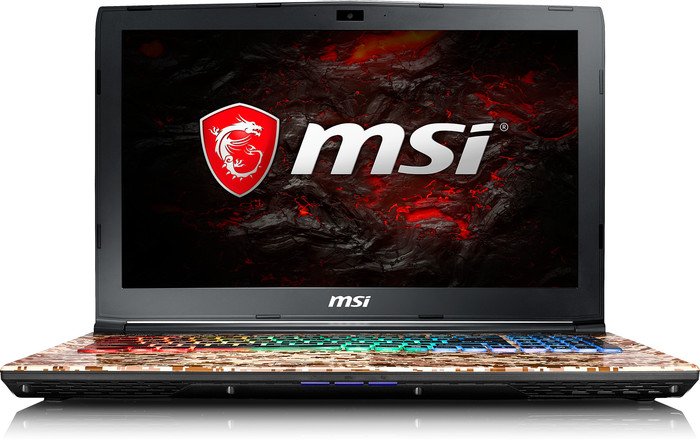 MSI GE62VR 7RF-652 Camo Squad Limited Edition - Notebookcheck.net