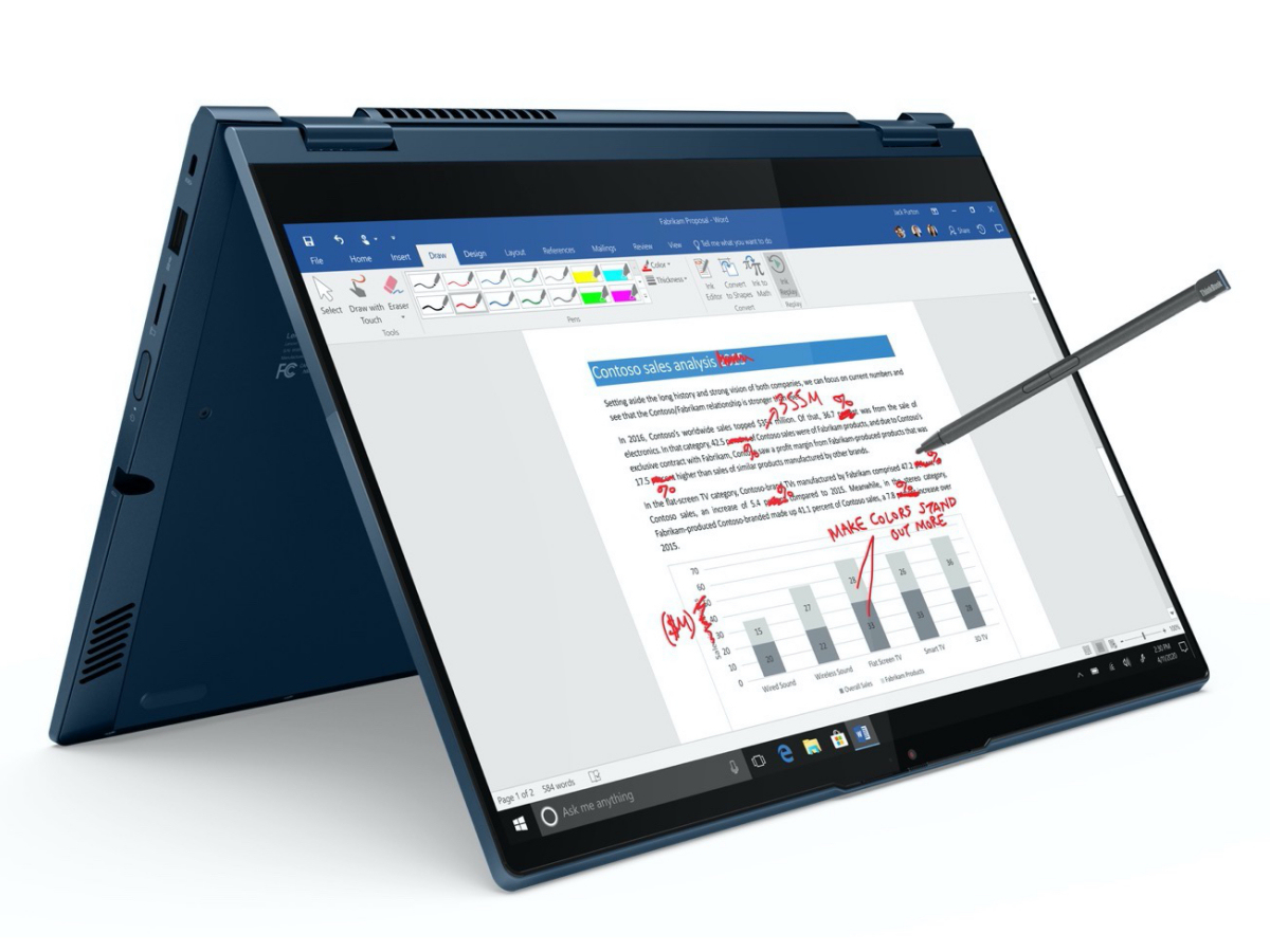 Lenovo ThinkBook 14s Yoga ITL 20WE0023GE - Notebookcheck.net External  Reviews