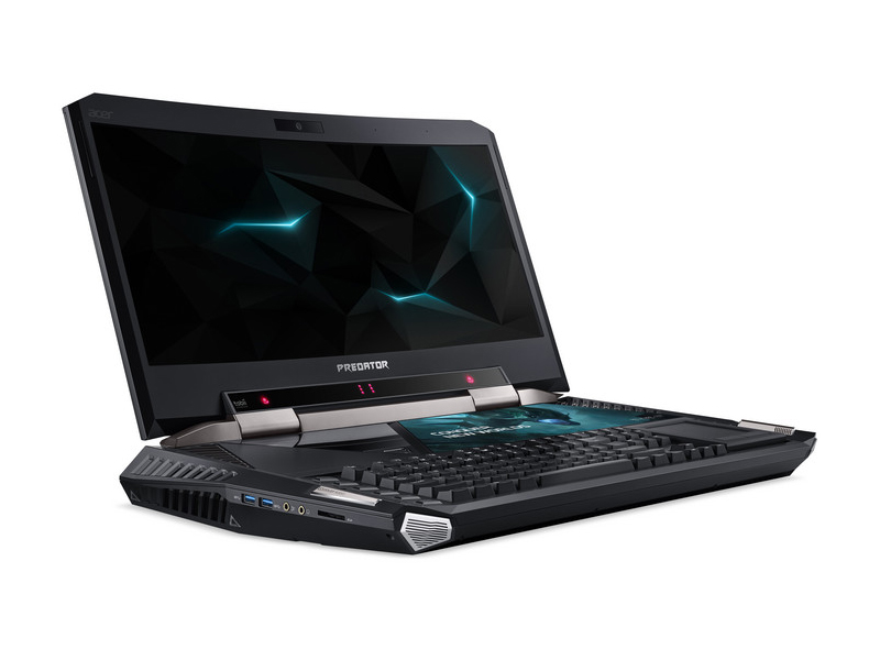 Acer Predator 21X - Curved 21-inch gaming laptop with Kaby Lake quad and  GTX 1080 SLI 