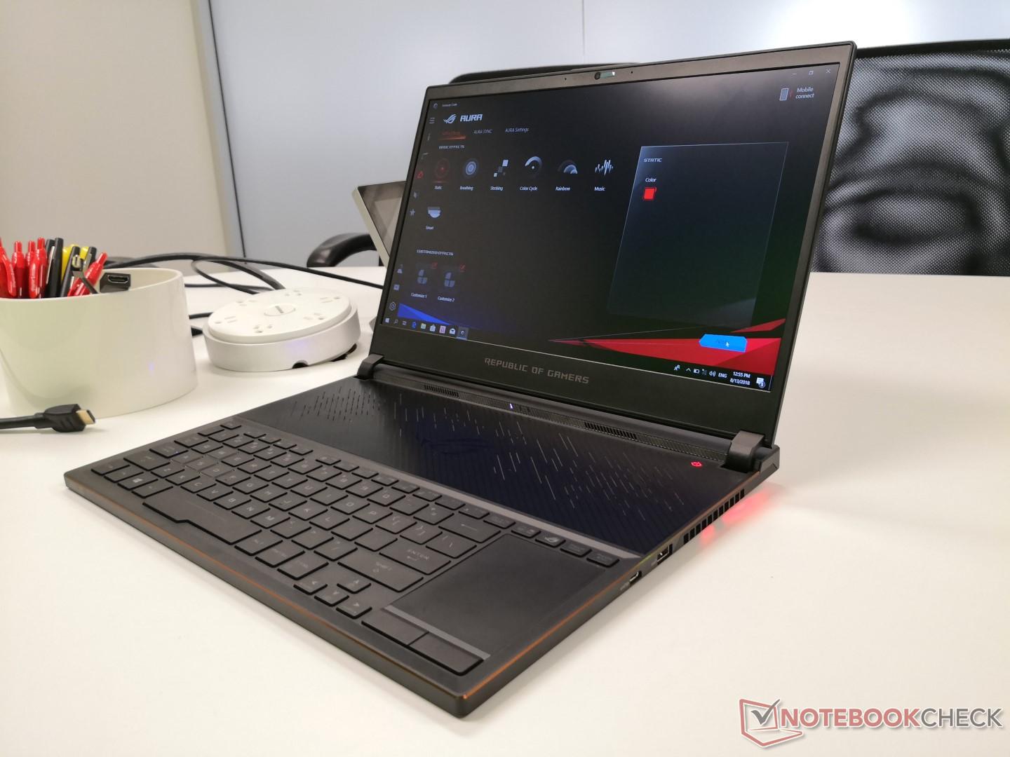 Asus GX531GM (Zephyrus S) - Notebookcheck.net External Reviews