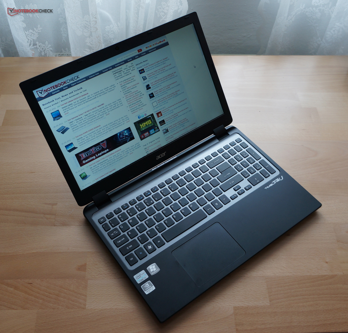 Acer Aspire M3-581TG - Notebookcheck.net External Reviews