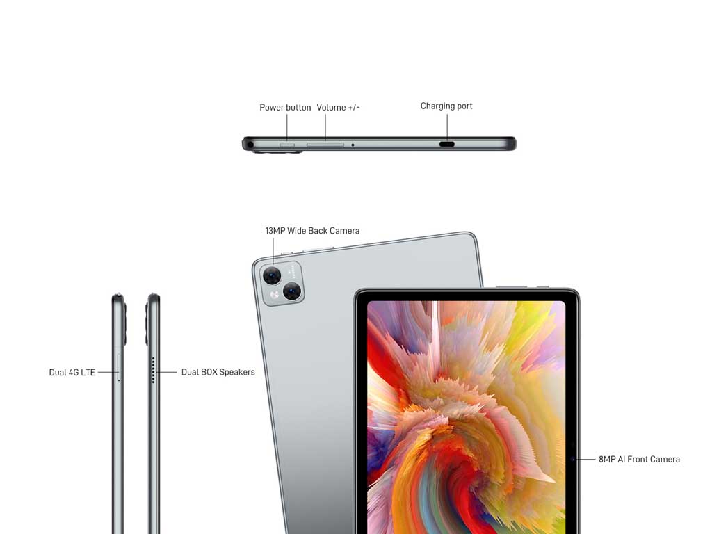 Doogee T10S - Full tablet specifications