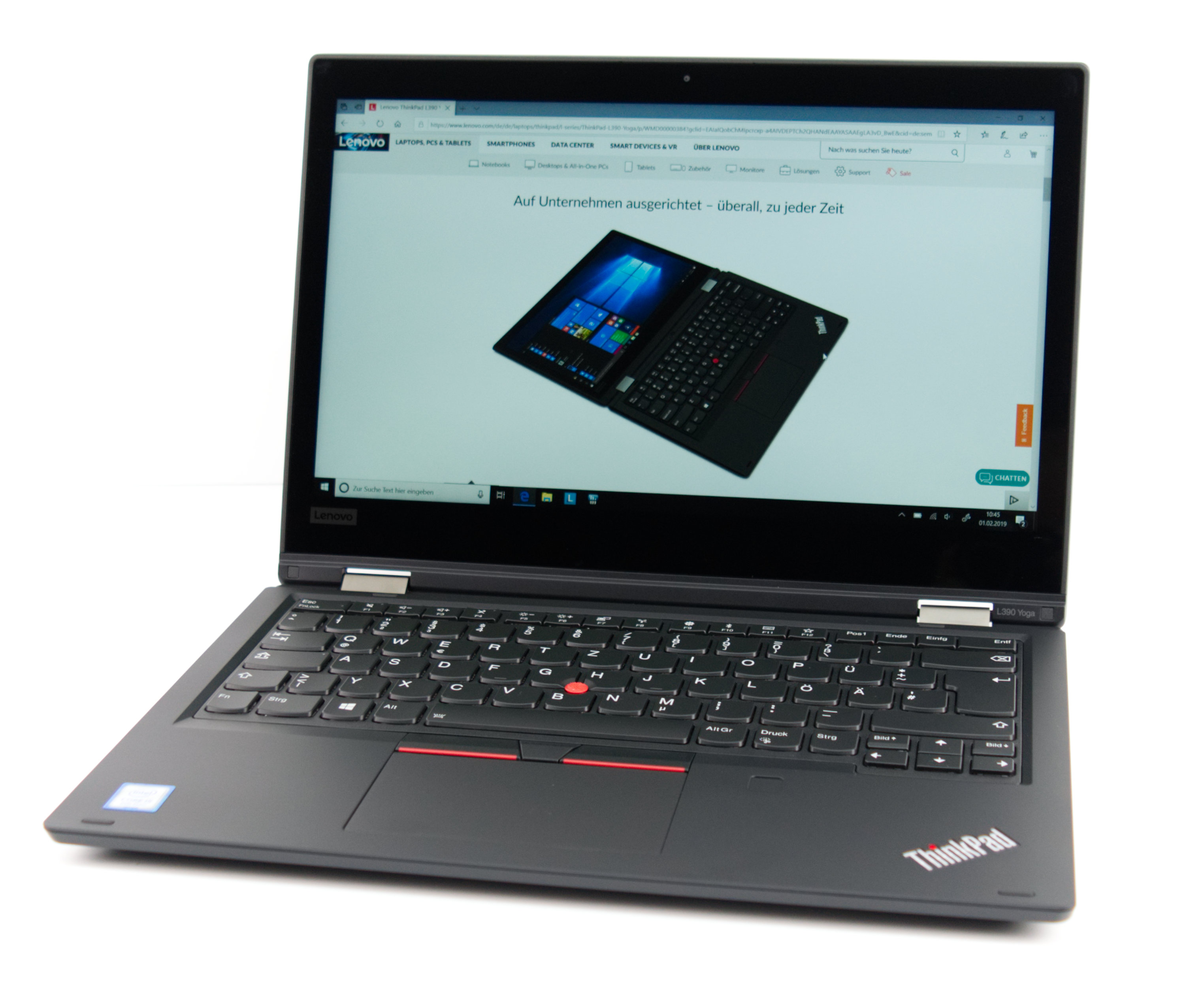 Lenovo ThinkPad L390 Yoga-20NT000XGE - Notebookcheck.net External Reviews