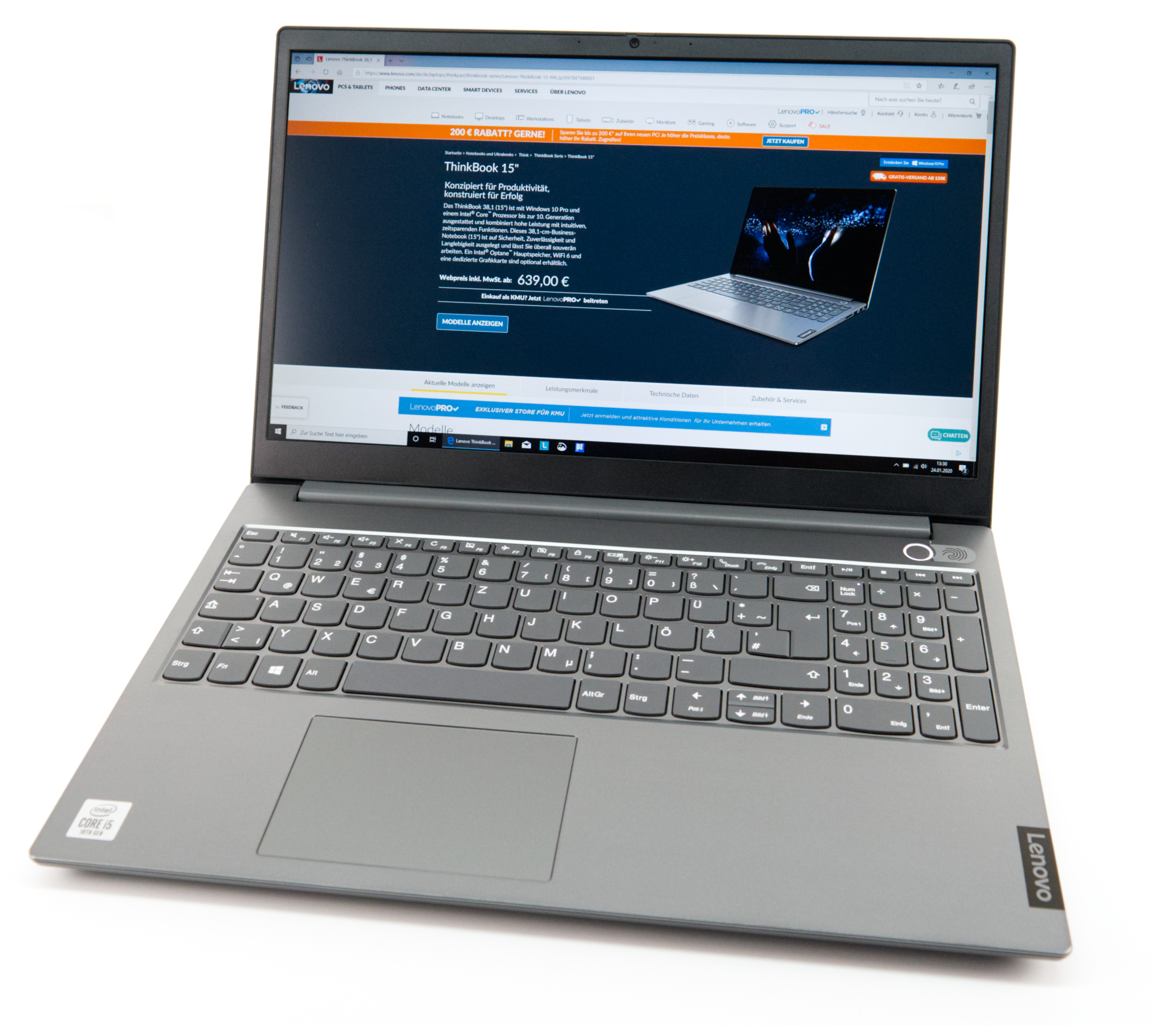 Lenovo ThinkBook 15 - Notebookcheck.net External Reviews