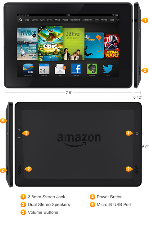 Amazon Kindle Fire HD 7 inch 2013