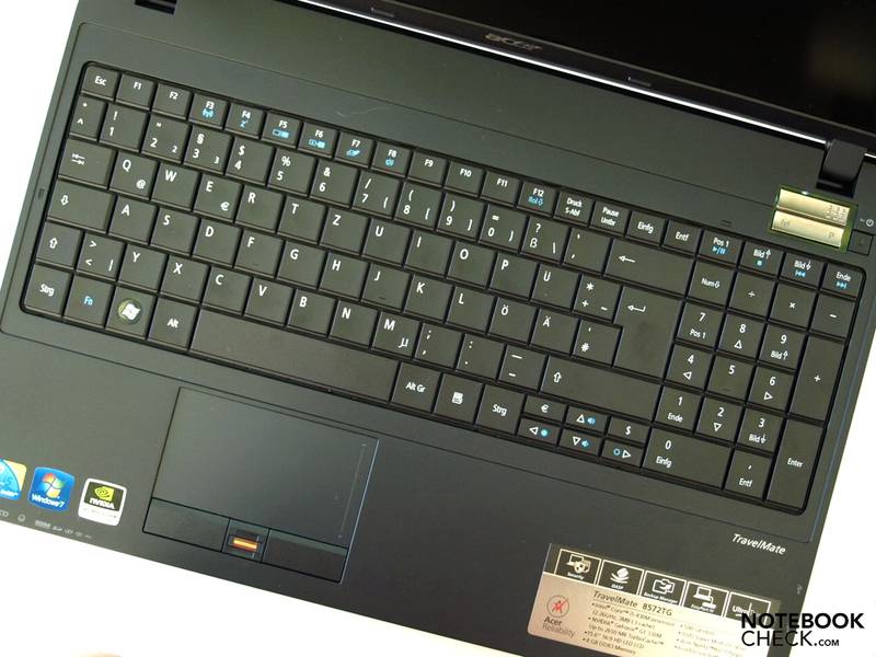 Acer TravelMate 8572T Series Notebookcheck External Reviews
