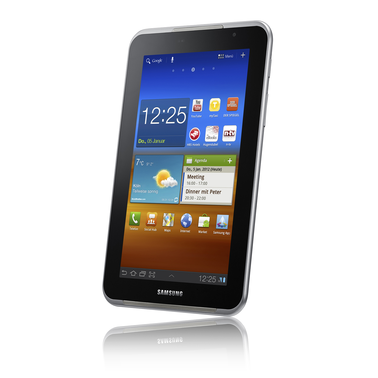 Samsung Galaxy Tab 7.0 Plus - Notebookcheck.net External Reviews