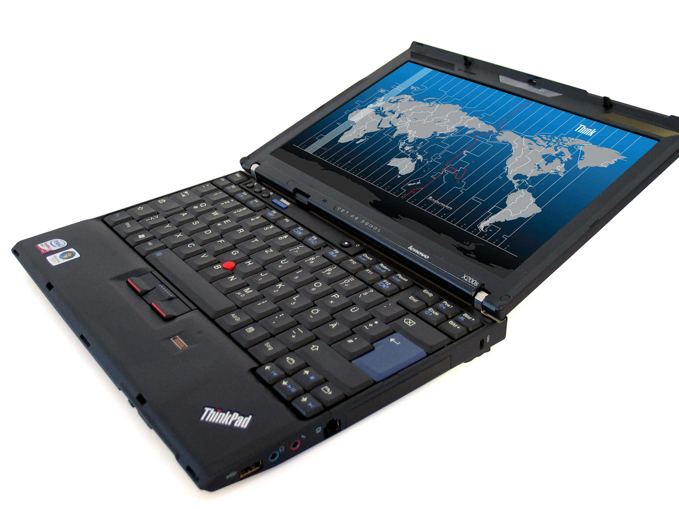 Lenovo X200s - Notebookcheck.net External